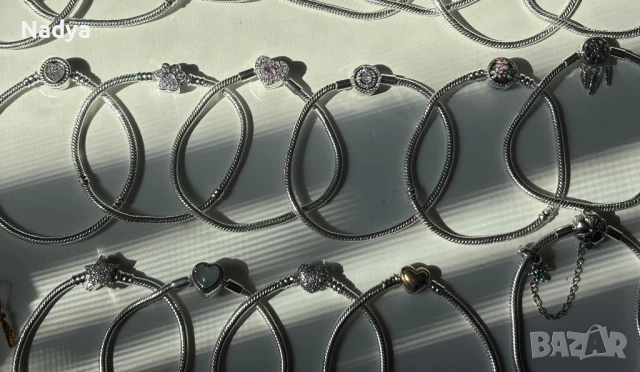 Гривни и талисмани Пандора S925 , снимка 6 - Гривни - 50947333