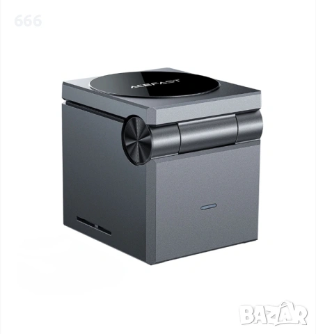 3в1 зарядна станция за телефон, TWS слушалки и Apple Watch, 23W - Acefast (E18) - метално сиво, снимка 13 - Друга електроника - 53359146