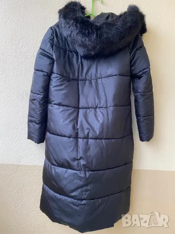 Дълго зимно яке пухенка - М, снимка 8 - Якета - 48321363