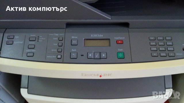 Мултифункционално устройство МФУ Lexmark X363dn принтер/копир/скенер, снимка 3 - Принтери, копири, скенери - 37769727