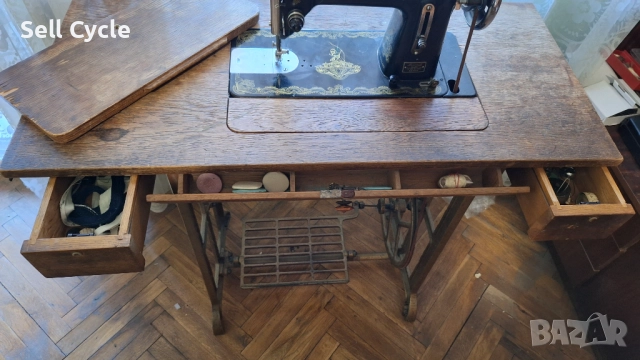 ✅РАБОТЕЩА ШЕВНА МАШИНА ЛУЧНИК ❗, снимка 3 - Шевни машини - 52539051