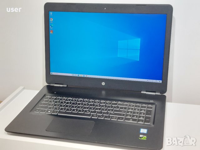 Геймърски лаптоп 16GB RAM, i7-8750H 17.3" Full HD IPS HP Pavilion 17-ab404ng GTX 1050Ti 4GB