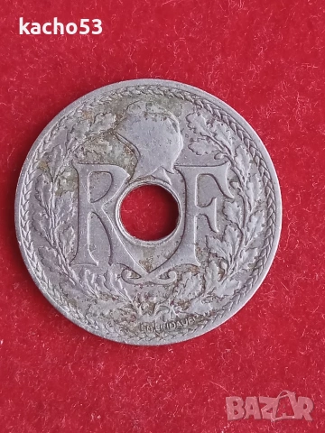 25 сантима 1930 г. Франция., снимка 2 - Нумизматика и бонистика - 53210997