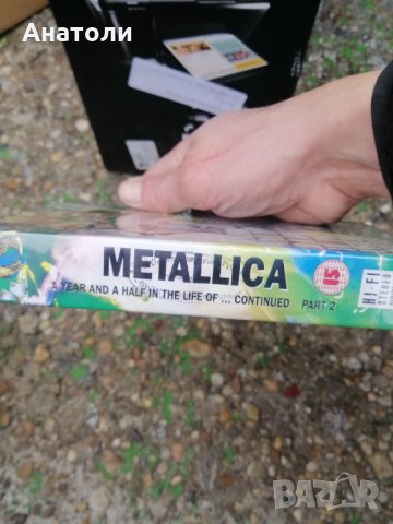 Metallica видео касета, снимка 3 - Други музикални жанрове - 35071562