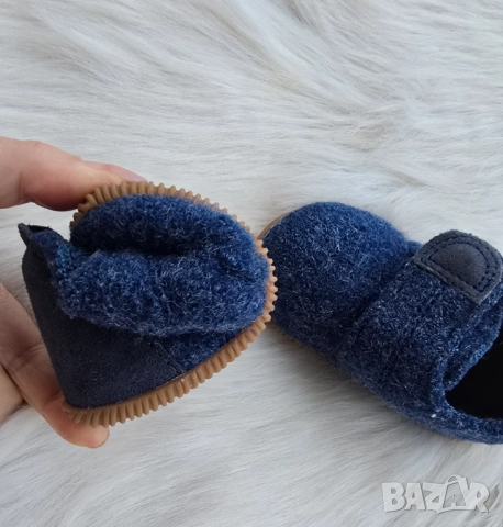 Детски пантофи Giesswein Oberstaufen №19 100% вълна, снимка 6 - Детски пантофи - 52326049