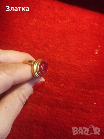 Старо злато СССР. Руски златен пръстен. Златен пръстен СССР. Руско злато Златни бижута СССР, снимка 8 - Пръстени - 43773301