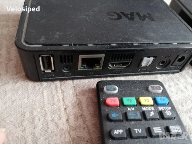 ТВ тунер Iptv box mag-250 , снимка 3 - Приемници и антени - 52143795