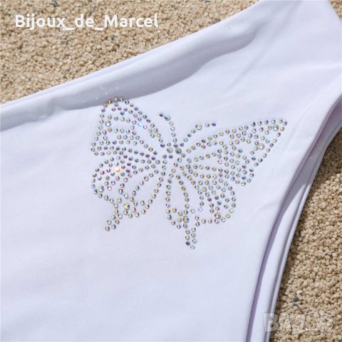 Бански Butterfly 21 White - S L размери, снимка 6 - Бански костюми - 33008763