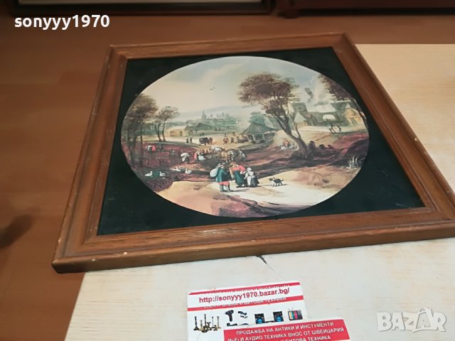 КАРТИНА 35Х35СМ ОТ ГЕРМАНИЯ 1509221624, снимка 13 - Антикварни и старинни предмети - 38012824