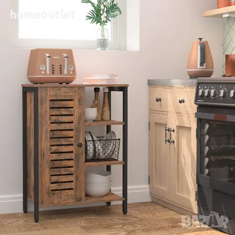 Шкаф за съхранение в индустриален стил BF29CW01, снимка 3 - Шкафове - 49271040