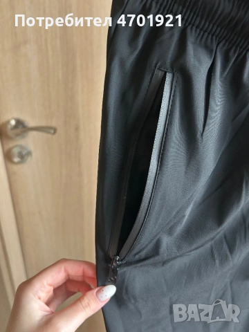 Дамски черен анцуг, снимка 3 - Спортни екипи - 53221501