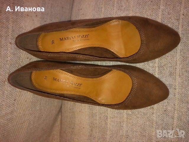 Дамски обувки Marco Tozzi, снимка 6 - Дамски обувки на ток - 26367551