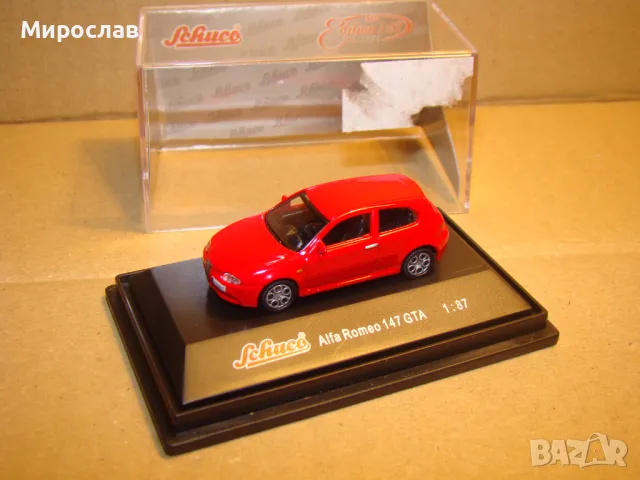 SCHUCO H0 1/87 ALFA ROMEO 147 МОДЕЛ КОЛИЧКА, снимка 2 - Колекции - 48557040
