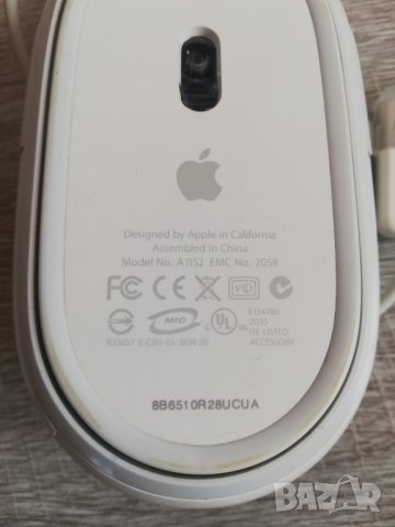 Apple Mighty Mouse A1152 USB мишка , снимка 6 - Клавиатури и мишки - 39724331
