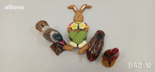 Дървени фигурки, снимка 5 - Антикварни и старинни предмети - 32940441