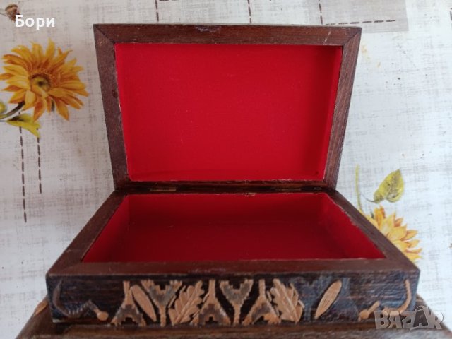 Албанска дървена кутия, снимка 5 - Декорация за дома - 43340193