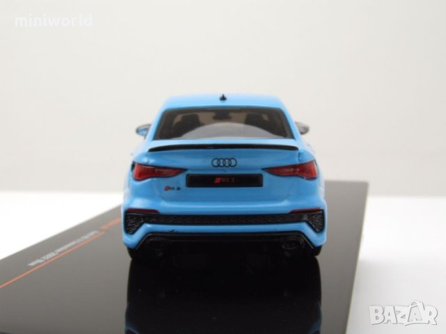 Audi RS3 2022 - мащаб 1:43 на IXO моделът е нов в PVC дисплей-кейс, снимка 15 - Колекции - 43516013