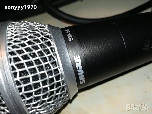 SHURE+CABLE-ВНОС SWISS 1302231657, снимка 2 - Микрофони - 39661897