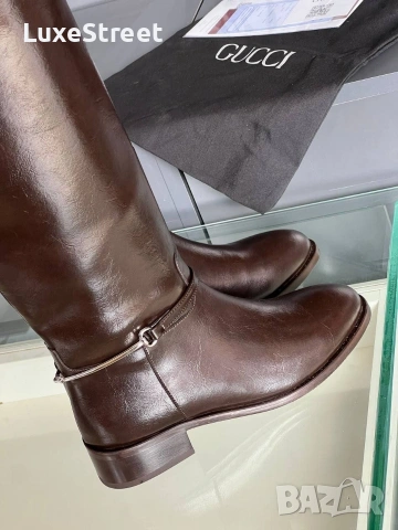 GUCCI 🤍 Дамски Ботуши , снимка 4 - Дамски ботуши - 53141113