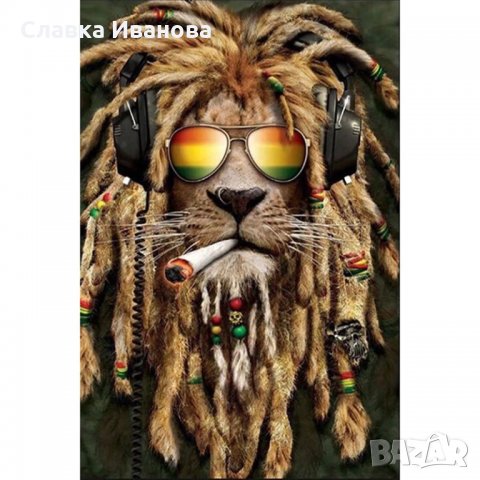 Диамантен гоблен за изработка - пълна мозайка 30*20