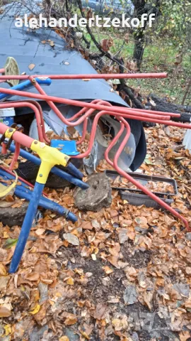 Детска метална люлка на части., снимка 2 - Други - 47969011