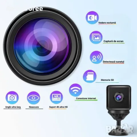 Шпионска камера HD WIFI CAMERA – Дискретно и ефективно наблюдение на всяко място, снимка 1