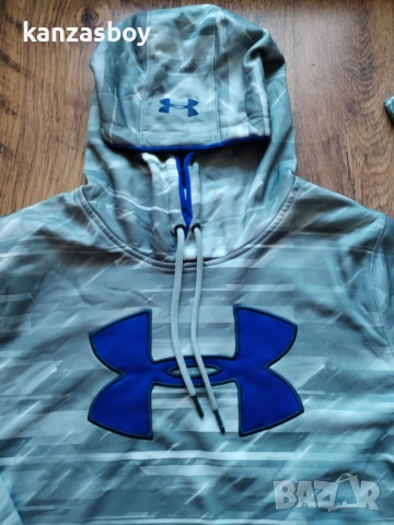 Under Armour Men's Armour Fleece - мъжки суичър L, снимка 3 - Спортни дрехи, екипи - 53036414