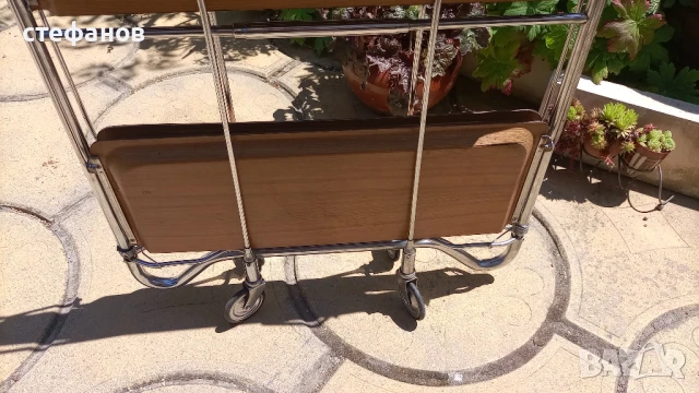 Руска сгъваема помощна масичка на колела, бар масичка, снимка 11 - Други - 50973186