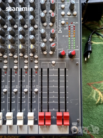 Mixer Soundcraft spirit fx16, снимка 5 - Други - 52909944