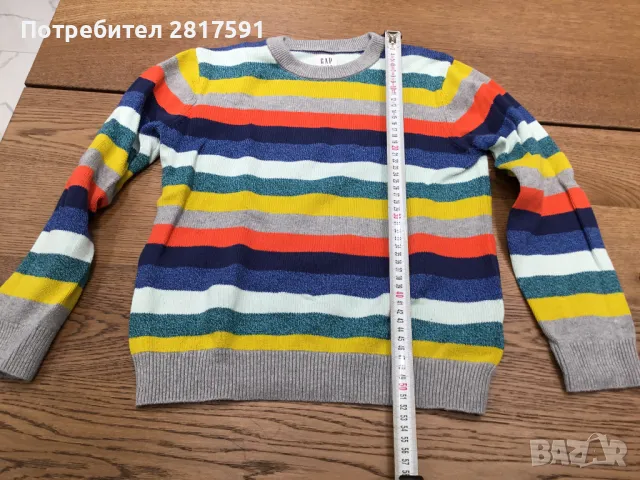 Детски пуловер GAP Kids, размер 140 см, снимка 3 - Детски пуловери и жилетки - 47730891