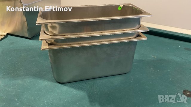 Гастрономи и стойка инокс мат, снимка 4 - Прибори за хранене, готвене и сервиране - 43360338