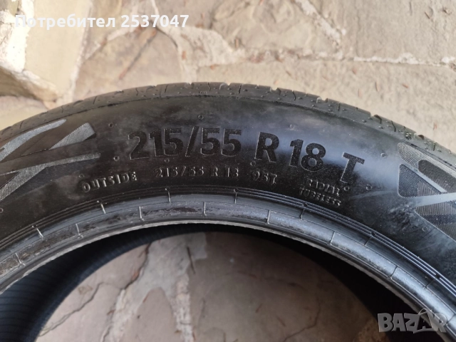 Гума 215/55R18 95T CONTINENTAL, снимка 3 - Гуми и джанти - 52846266
