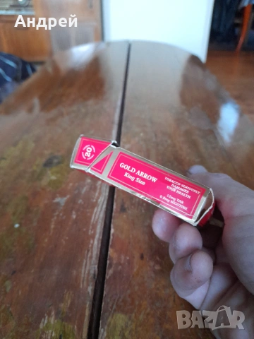 Кутия от цигари Gold Arrow, снимка 3 - Колекции - 53010543