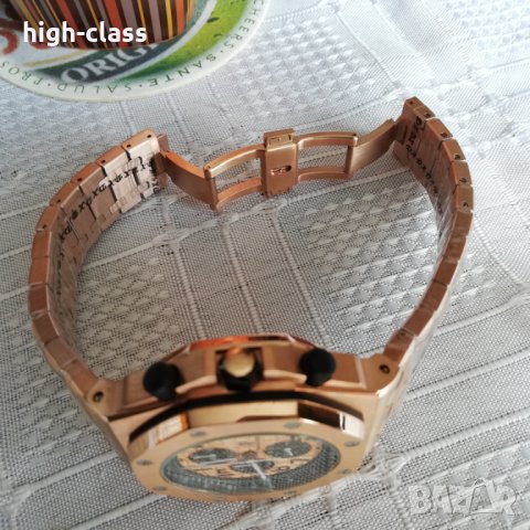 Спешно Audemas Pigut Royal Oak Offshore Chronograph 1:1 часовник дубликат , снимка 13 - Мъжки - 26167808