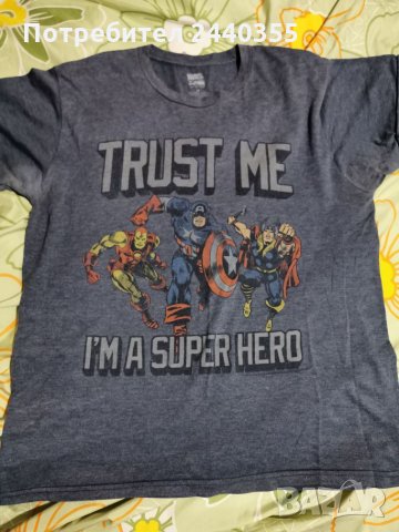 Мъжка блуза Marvel, снимка 15 - Тениски - 26751639