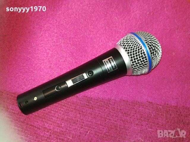 shure beta sm58s-profi microphone-внос швеицария 0704211659, снимка 14 - Микрофони - 32462958