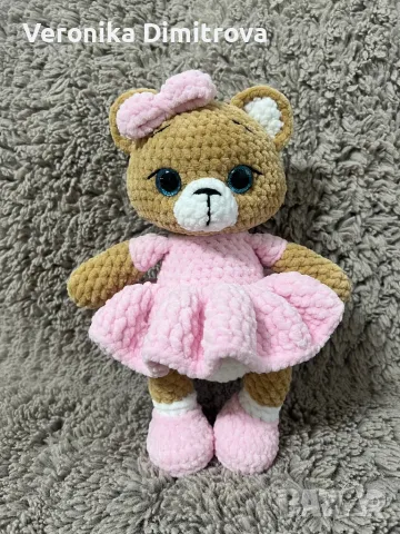 Плетени играчки-мечета