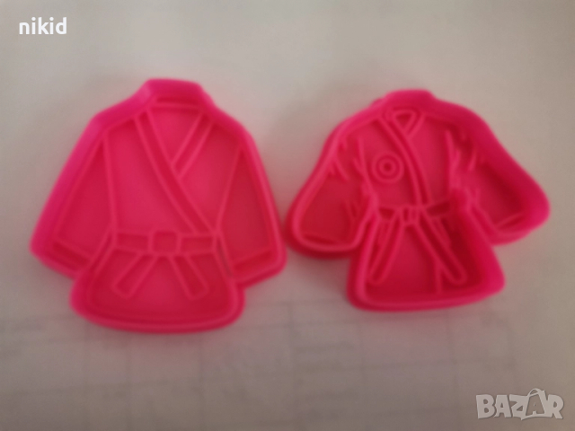 Дреха за Карате Кимоно Бойни изкуства пластмасов резец форма фондан тесто бисквитки