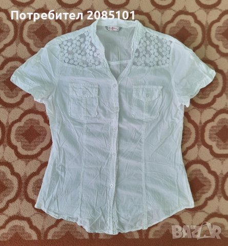 Нови бели ризи Flora, снимка 1 - Ризи - 43709816