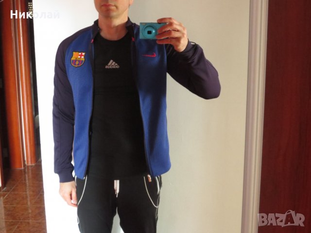 Nike FC Barcelona Authentic Track Jacket, снимка 8 - Спортни дрехи, екипи - 27916022