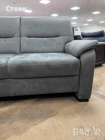 Сив диван от плат четворка  "PP-HS10002", снимка 4 - Дивани и мека мебел - 39971755