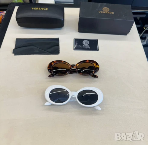 очила с черен обикновен калъф gucci chanel versace, снимка 12 - Слънчеви и диоптрични очила - 51093429