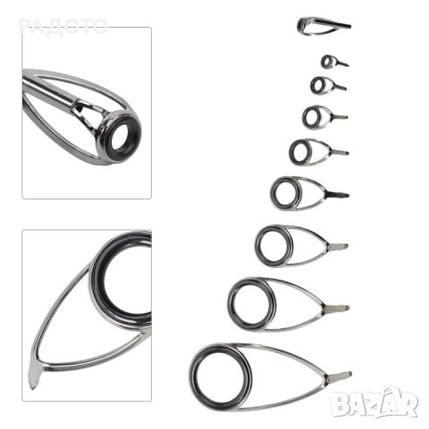 	Комлект от 9бр.SIC водачи тип FUJI, снимка 2 - Въдици - 43990871