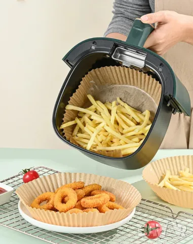 Отстъпка! Хартия за печене за еър фрайър