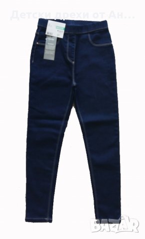 Тъмно сини джегинги на George, 7-8год./128см., снимка 2 - Детски панталони и дънки - 33421025