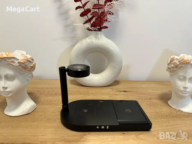 Безжично зарядно 4в1, снимка 3 - Безжични зарядни - 49856029