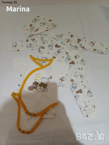 Лот дрехи момиче - размер 56-62 , снимка 8 - Комплекти за бебе - 53077175