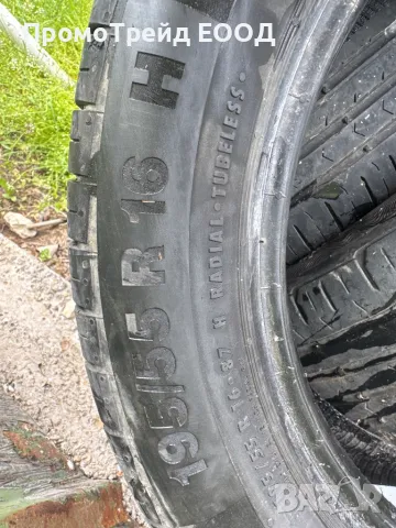 Четири броя летни гуми гума Континентал Continental 195/55 R16 16”, снимка 3 - Гуми и джанти - 49958790