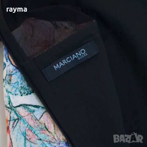 MARCIANO GUESS оригинална елегантна рокля с флорален принт, снимка 3 - Рокли - 51676718