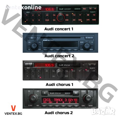 CD чейнджър Bluetooth за Audi от 1998 - 2006 блутут за радио ауди WEFA блутут за радио ауди Concert, снимка 2 - Аксесоари и консумативи - 43802163